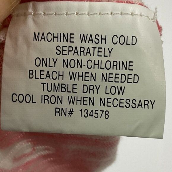 NWT Vineyard Vines Regatta Bow Top Print, color is Mai Tai, Girls Size Large/14 - Picture 9 of 10